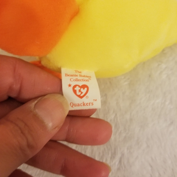 Three original beanie baby ducks quackers - Picture 2 of 2